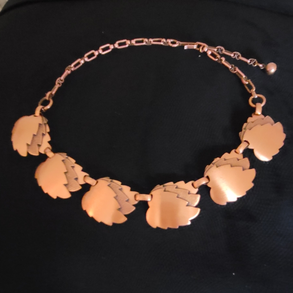 Necklace, solid copper - Picture 3 of 3